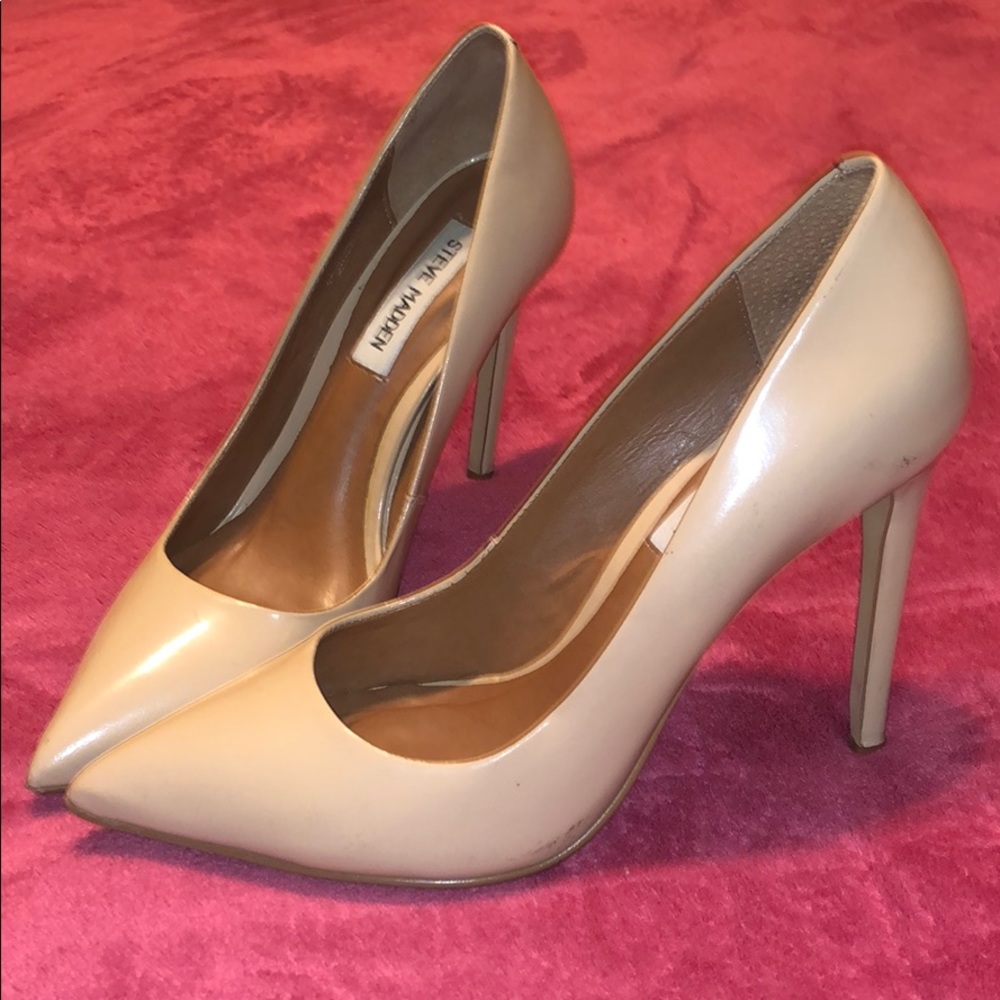 Steve Madden Proto stilettos 7.5 Nude